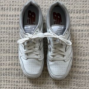 New Balance Women's White and Gray Sneakers